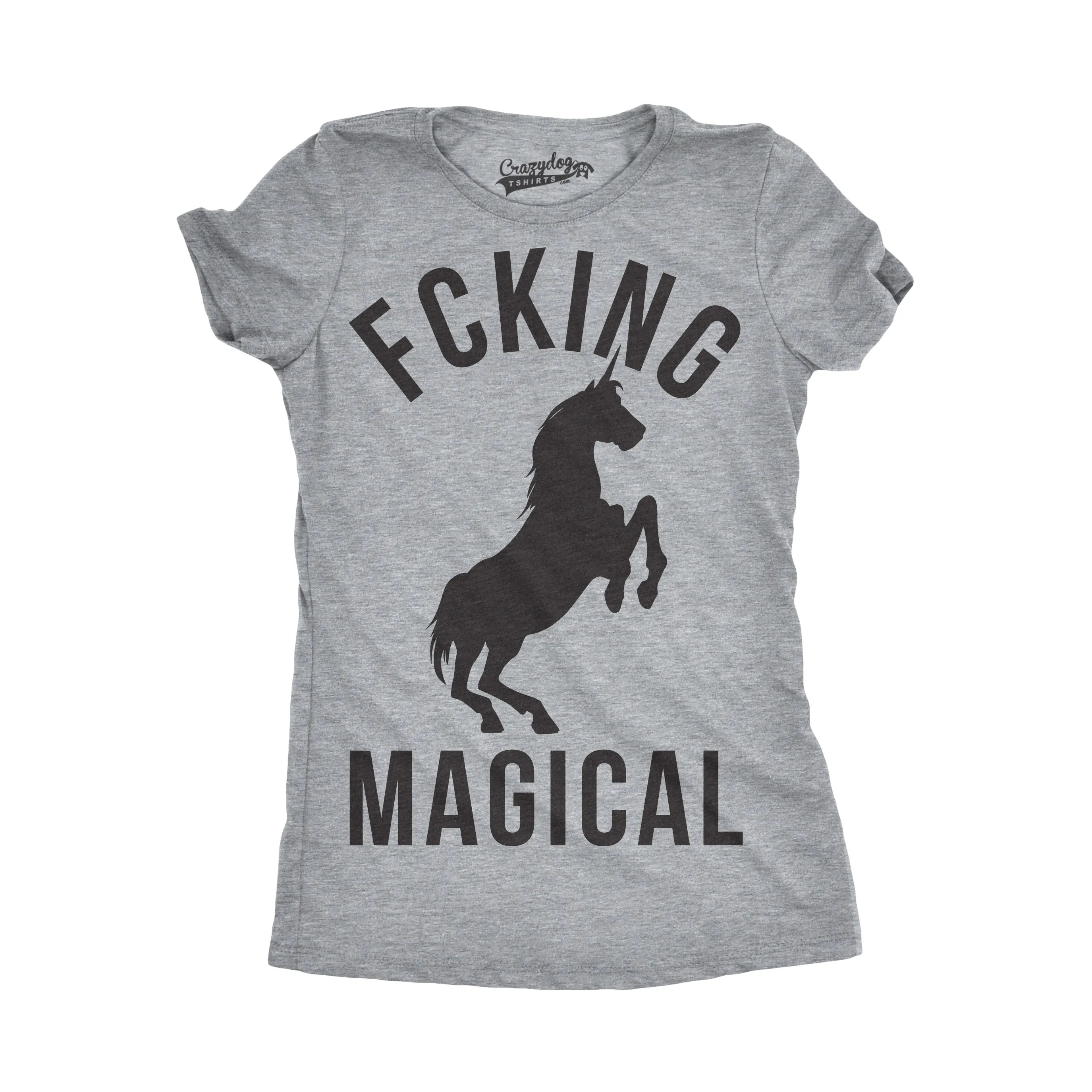 Fcking Magical Women's T Shirt sold by Crazy Dog T-Shirts product image thumbnail 4