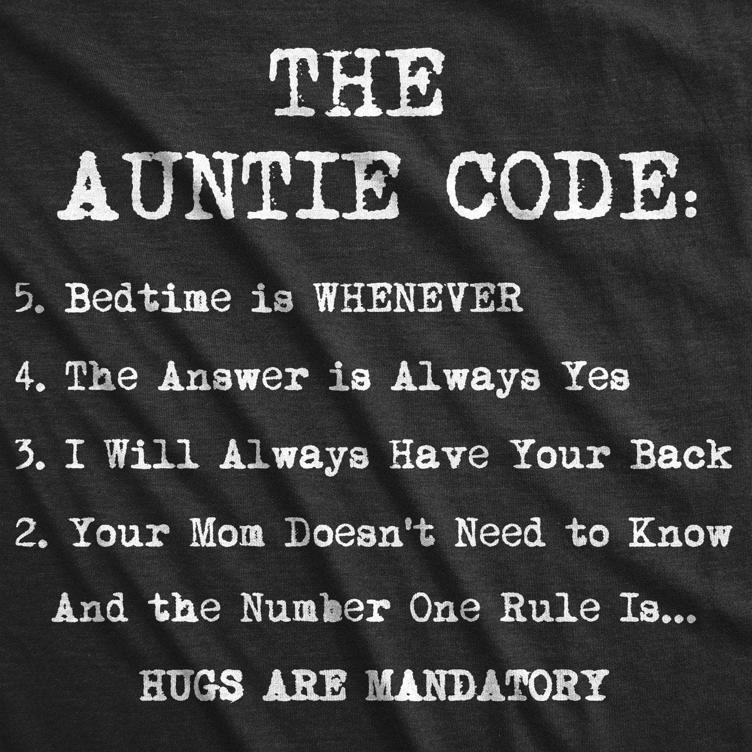 Auntie Code Women's T Shirt sold by Crazy Dog T-Shirts product image thumbnail 2