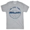 On Lake Time Men's T Shirt sold by Crazy Dog T-Shirts