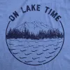 On Lake Time Men's T Shirt sold by Crazy Dog T-Shirts