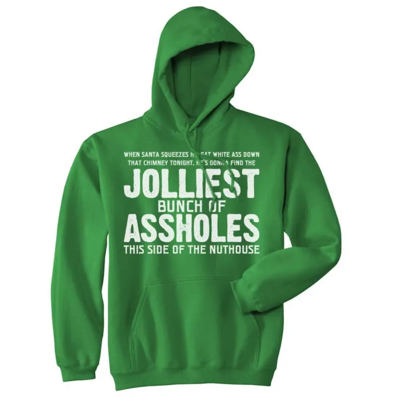 Jolliest Bunch Of Assholes Hoodie sold by Crazy Dog T-Shirts