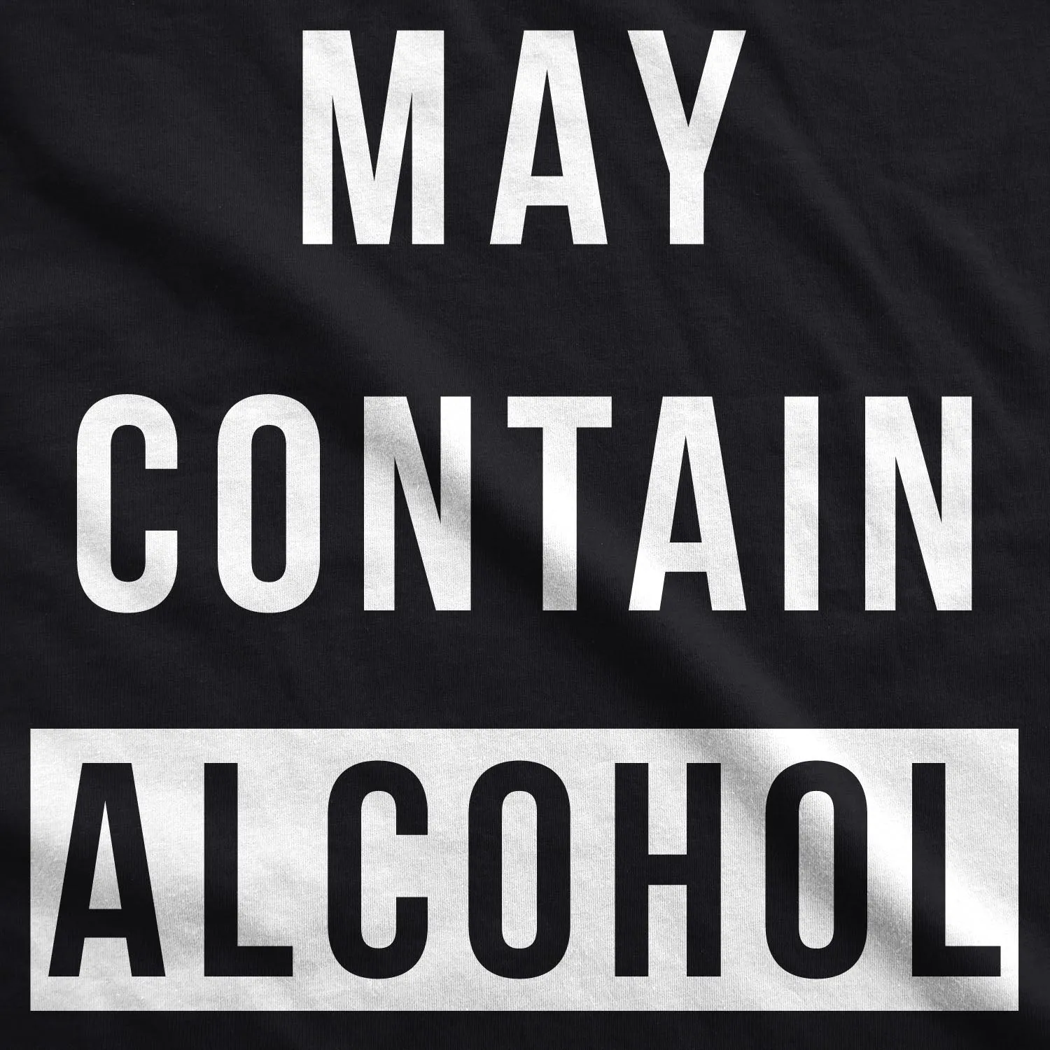 May Contain Alcohol Men's T Shirt sold by Crazy Dog T-Shirts product image thumbnail 2