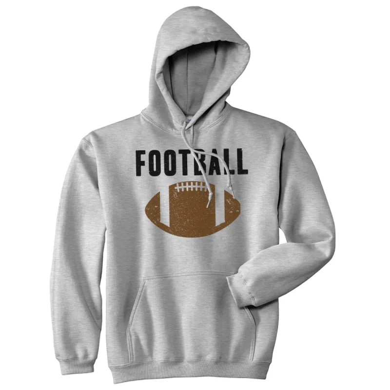 Vintage Football Hoodie sold by Crazy Dog T-Shirts