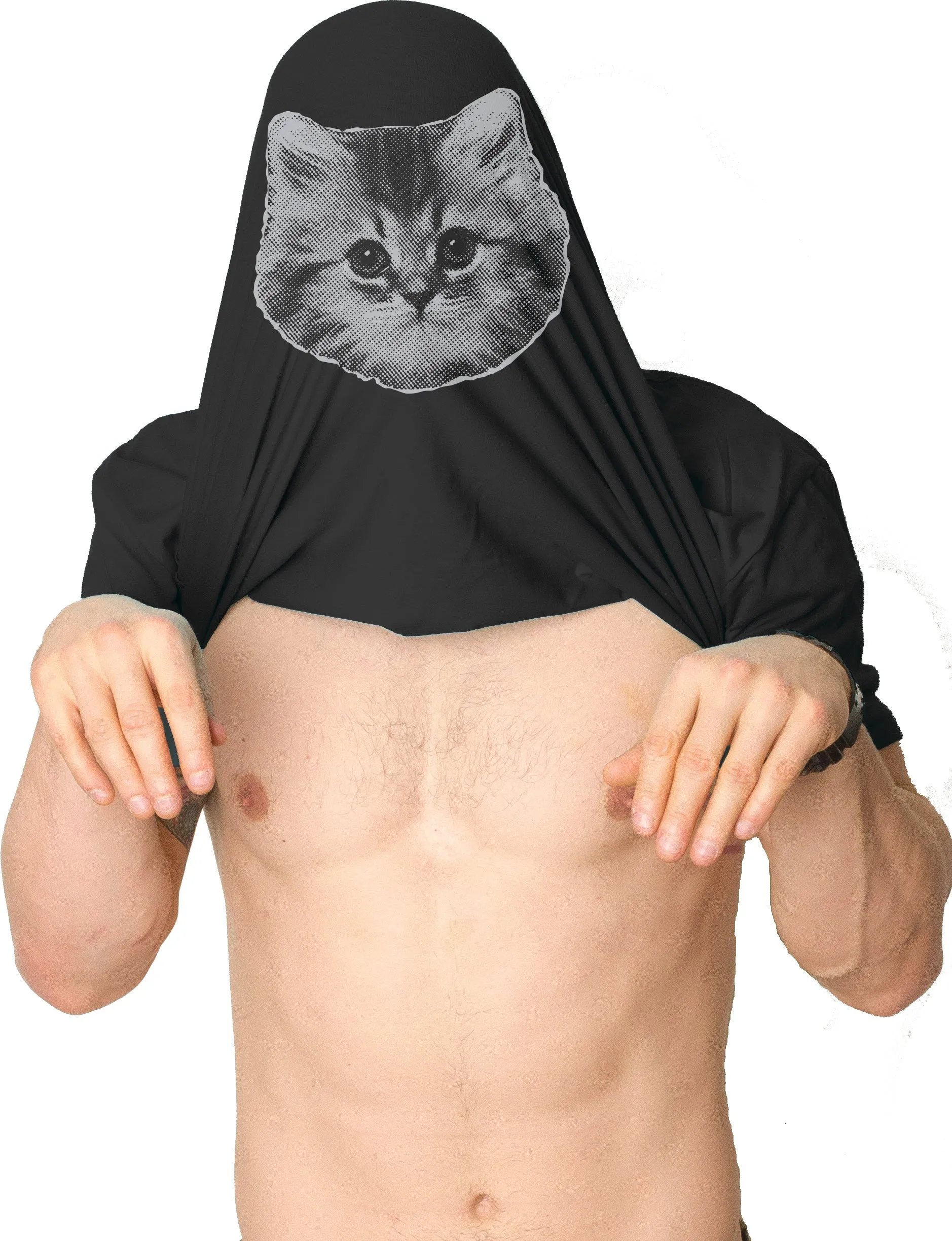 Ask Me About My Kitty Men's T Shirt sold by Crazy Dog T-Shirts