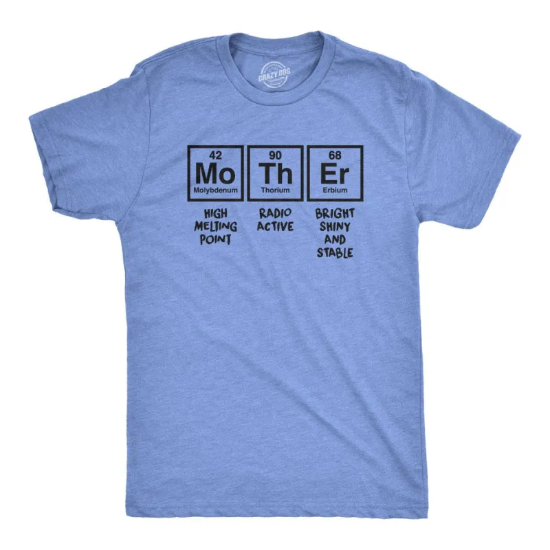Mother Periodic Table Men's T Shirt sold by Crazy Dog T-Shirts