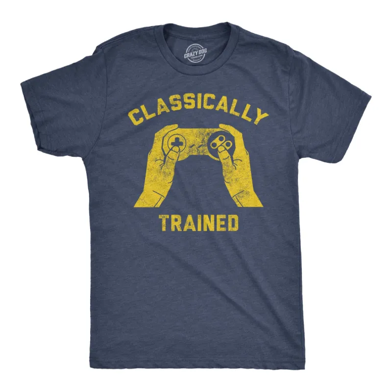 Classically Trained Men's T Shirt sold by Crazy Dog T-Shirts