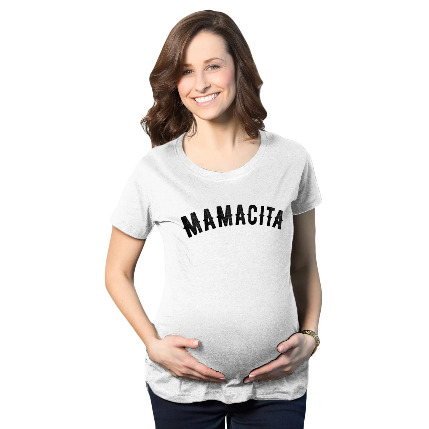 Mamacita Maternity T Shirt sold by Crazy Dog T-Shirts