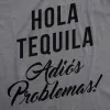 Hola Tequila Adios Problemas Men's T Shirt sold by Crazy Dog T-Shirts