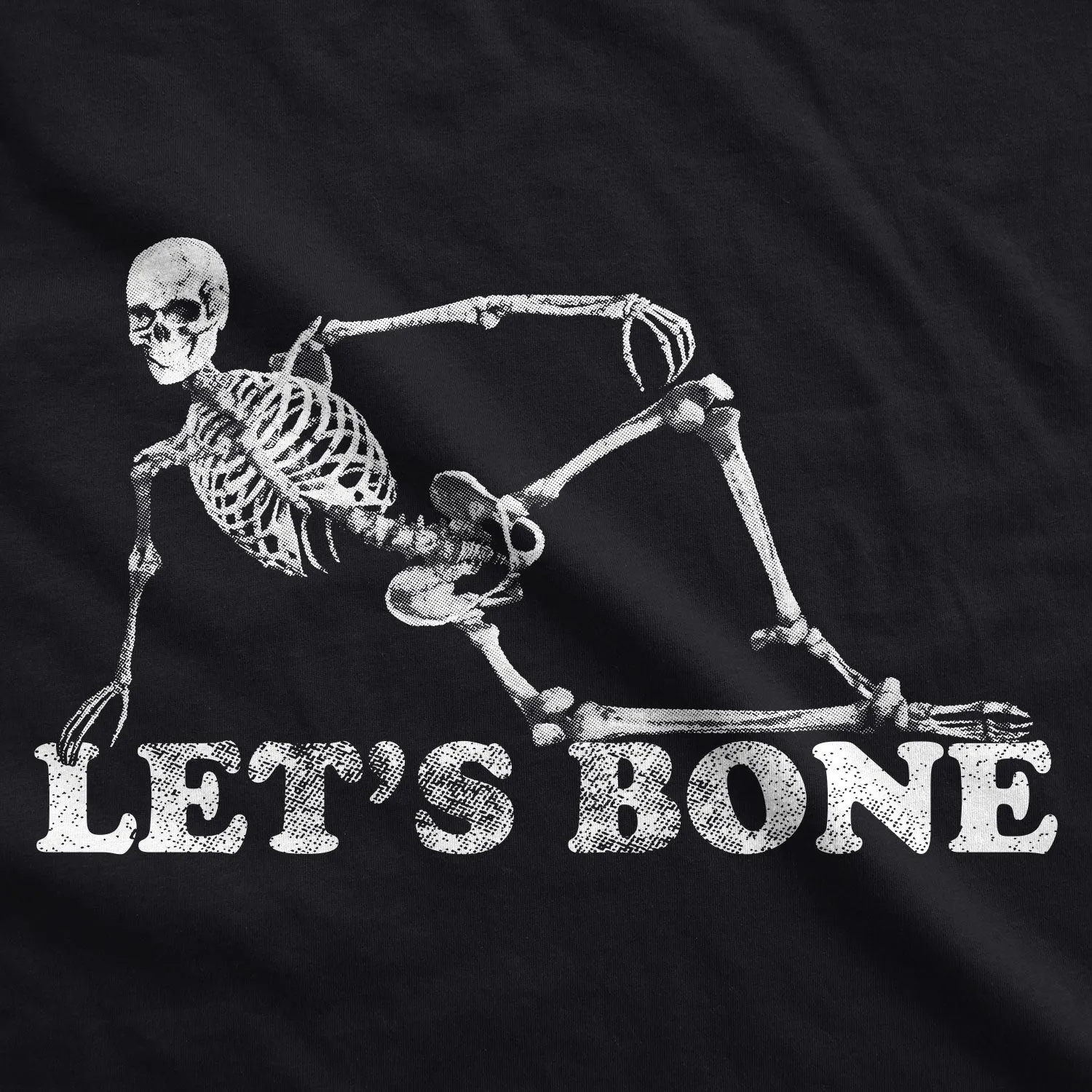 Let's Bone Men's T Shirt sold by Crazy Dog T-Shirts product image thumbnail 2