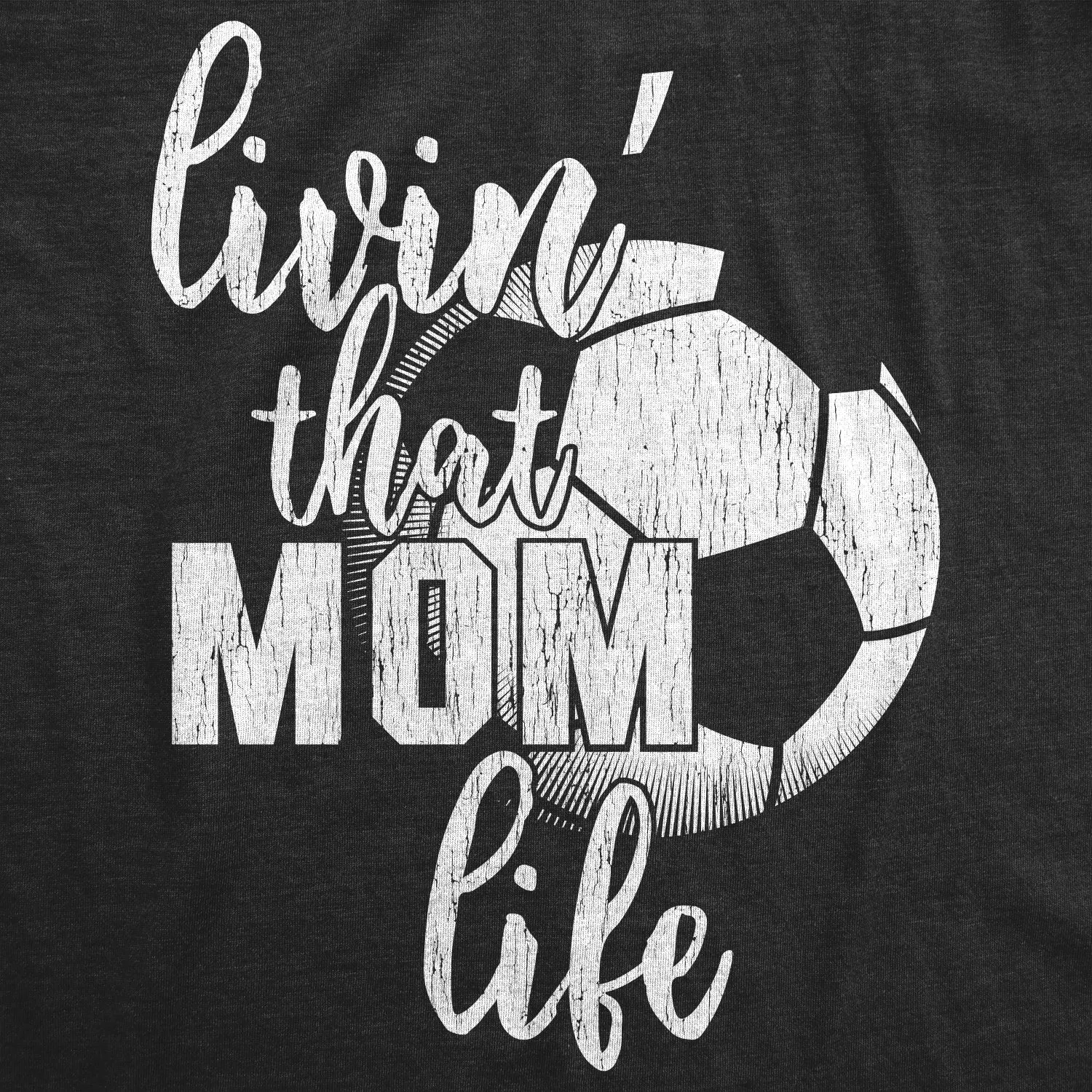 Soccer Mom Life Women's T Shirt sold by Crazy Dog T-Shirts product image thumbnail 2