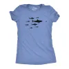 Shark Hierarchy Women's T Shirt sold by Crazy Dog T-Shirts