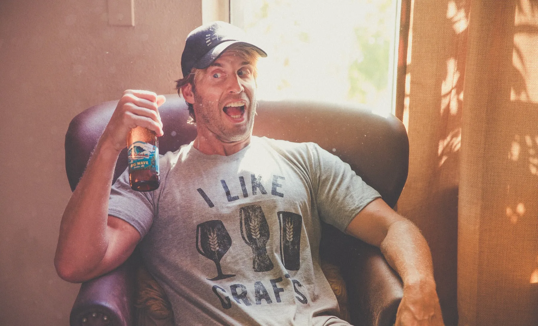 I Like Crafts Men's T Shirt sold by Crazy Dog T-Shirts product image thumbnail 3