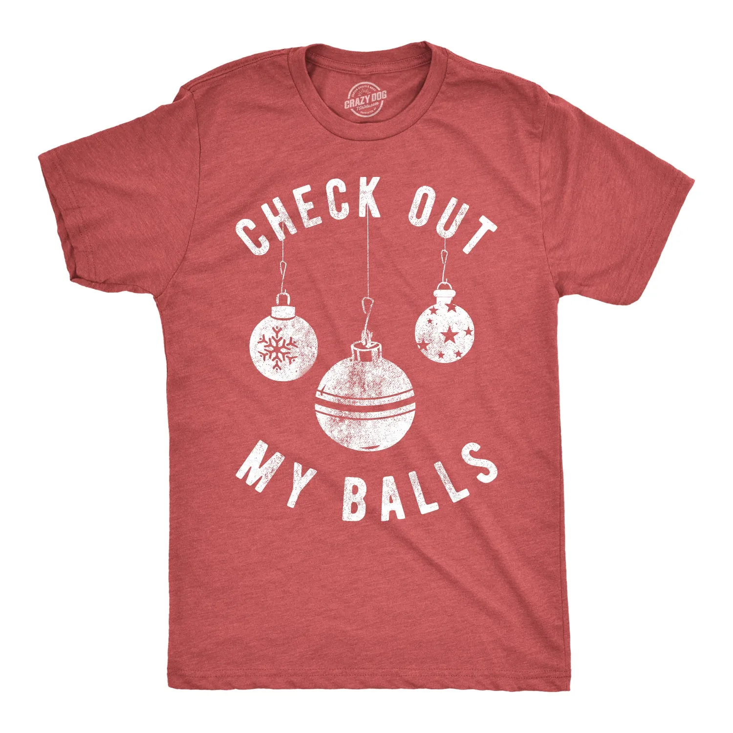 Check Out My Balls Men's T Shirt sold by Crazy Dog T-Shirts