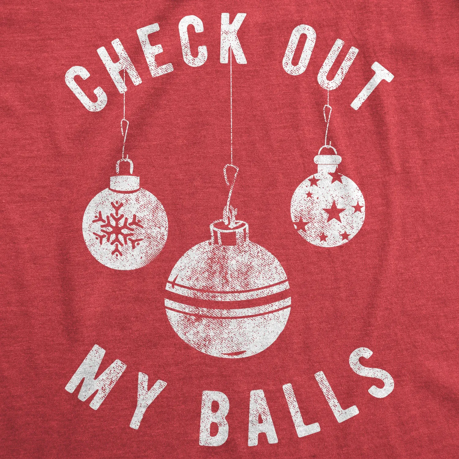 Check Out My Balls Men's T Shirt sold by Crazy Dog T-Shirts product image thumbnail 2