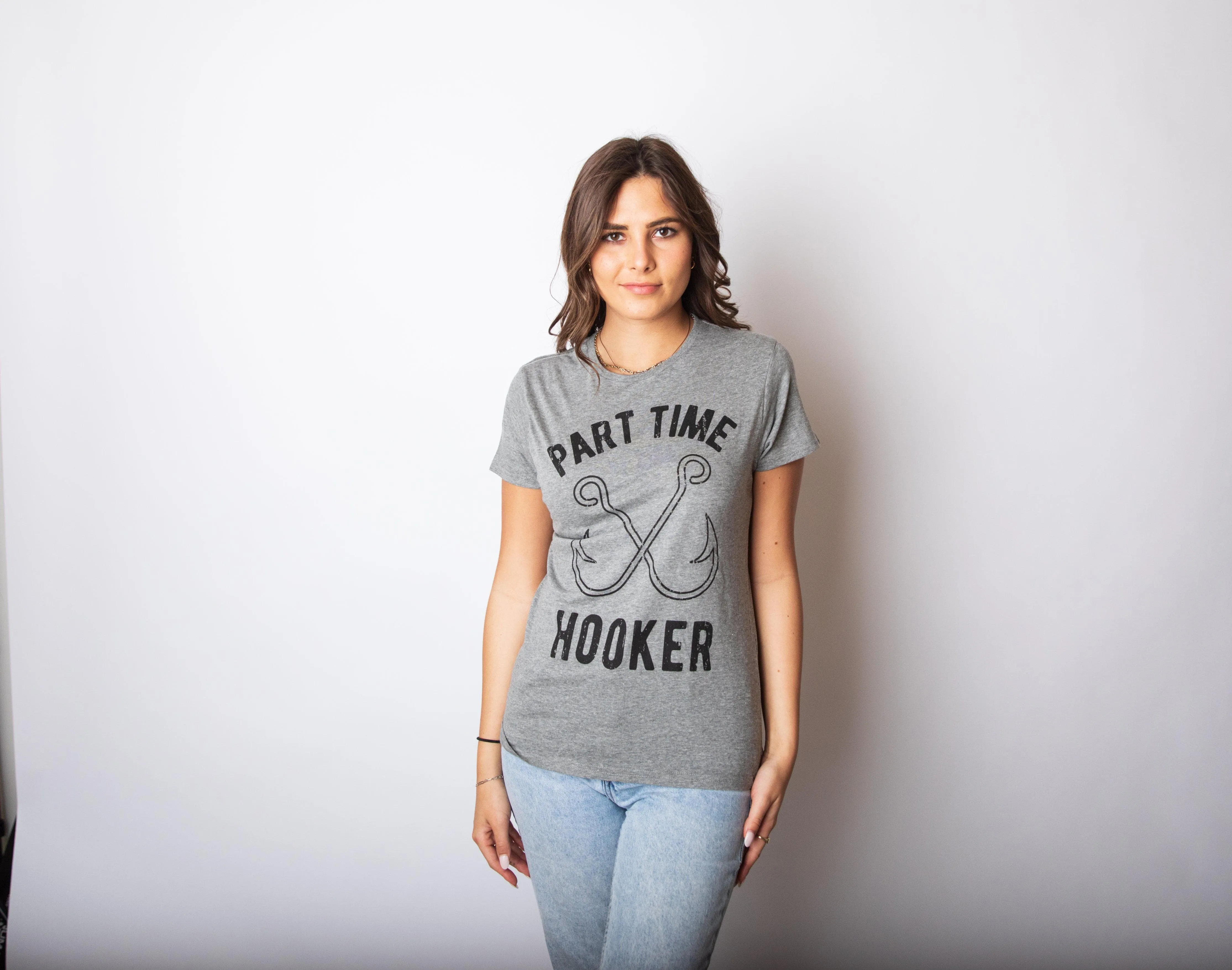 Part Time Hooker Women's T Shirt sold by Crazy Dog T-Shirts product image thumbnail 3
