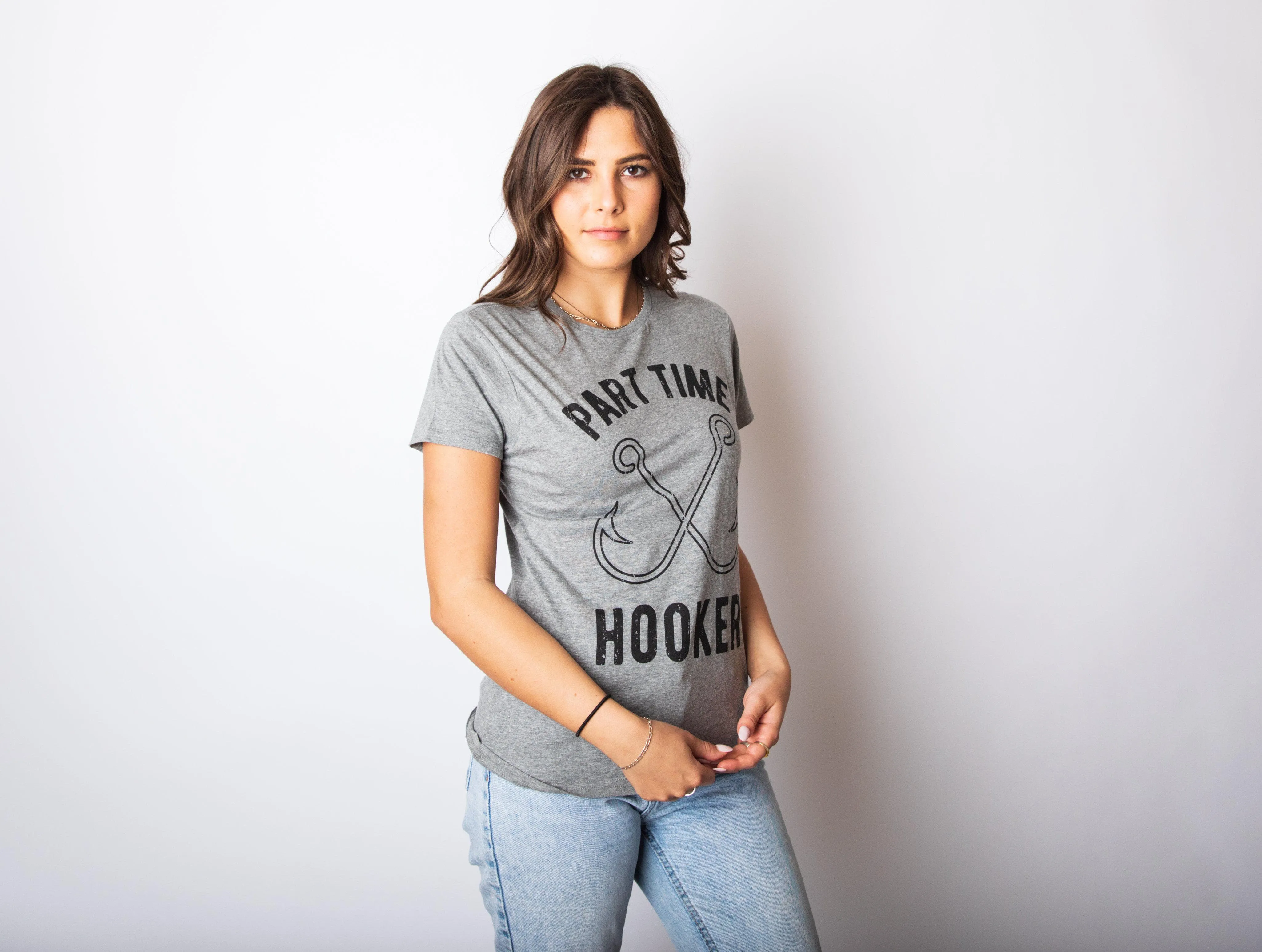 Part Time Hooker Women's T Shirt sold by Crazy Dog T-Shirts product image thumbnail 2