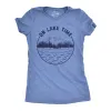 On Lake Time Women's T Shirt sold by Crazy Dog T-Shirts