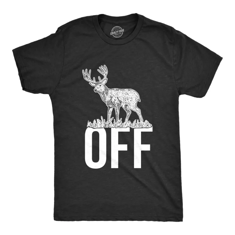 Buck Off Men's T Shirt sold by Crazy Dog T-Shirts