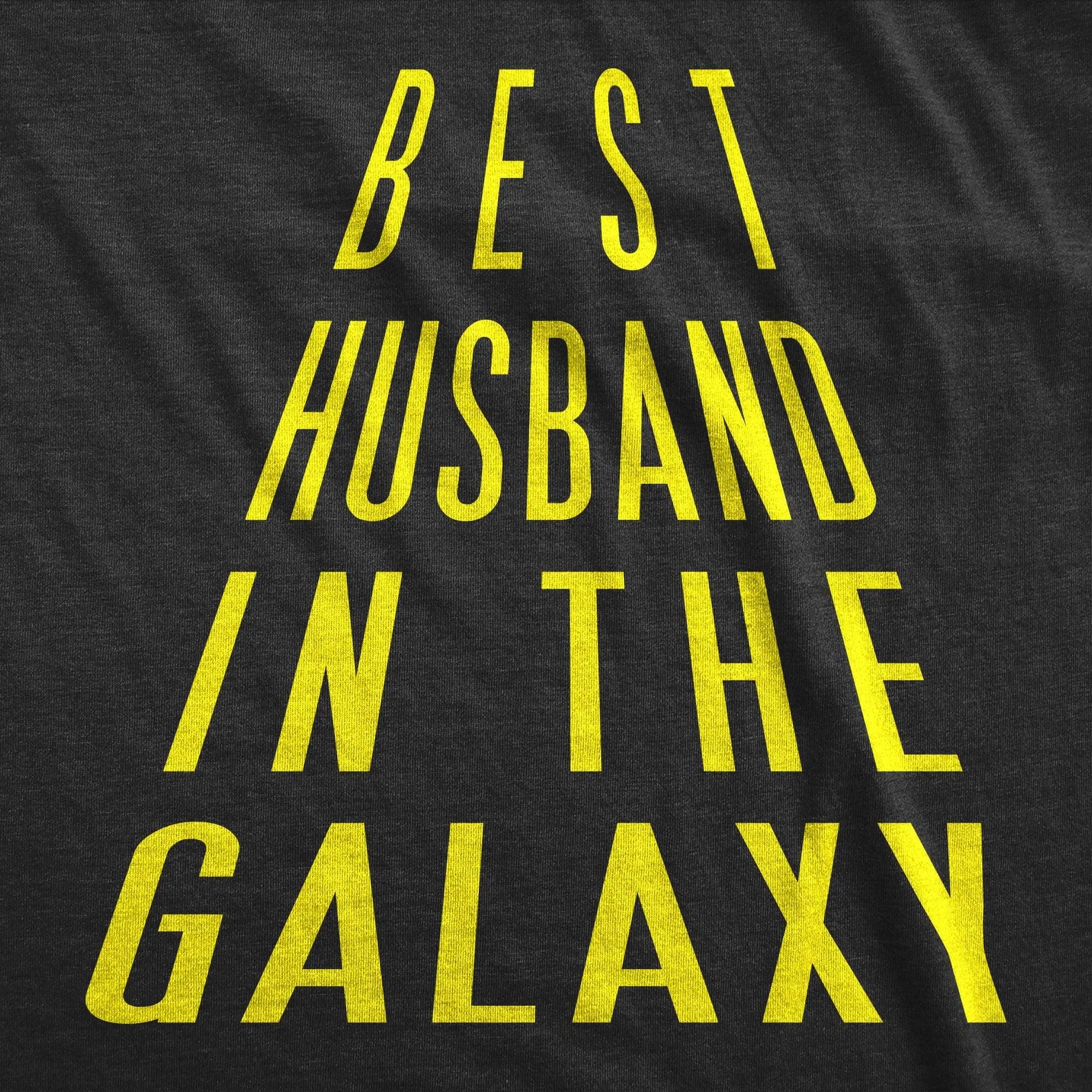 Best Husband In The Galaxy Men's T Shirt sold by Crazy Dog T-Shirts product image thumbnail 2