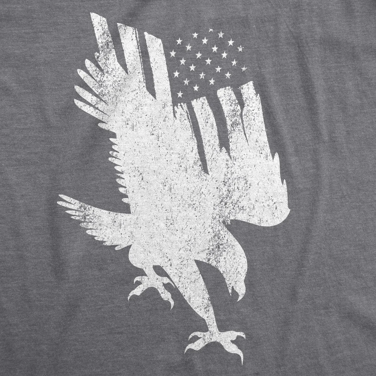 Flag Into Eagle Men's T Shirt sold by Crazy Dog T-Shirts product image thumbnail 2