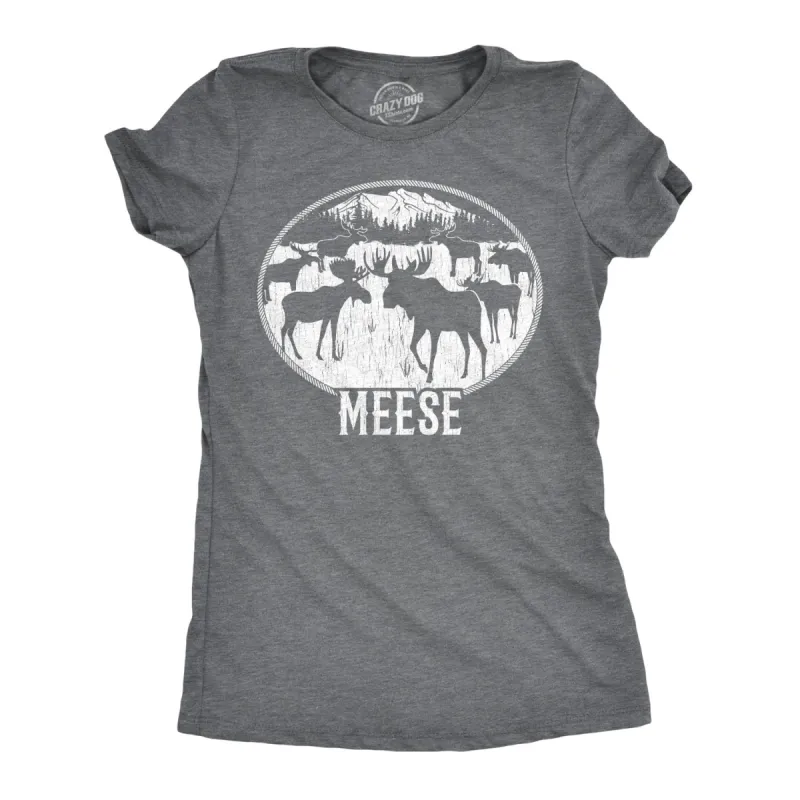 Meese Women's T Shirt sold by Crazy Dog T-Shirts