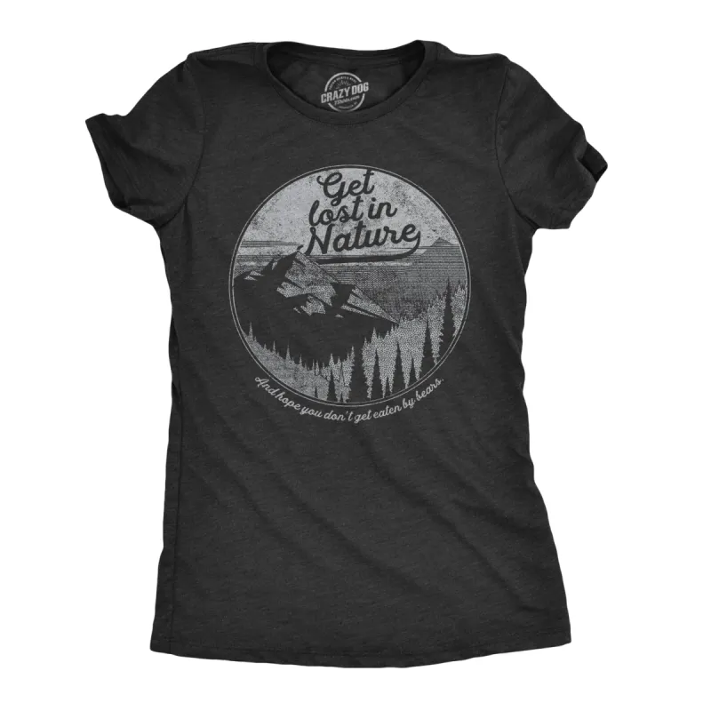 Get Lost In Nature Women's T Shirt sold by Crazy Dog T-Shirts