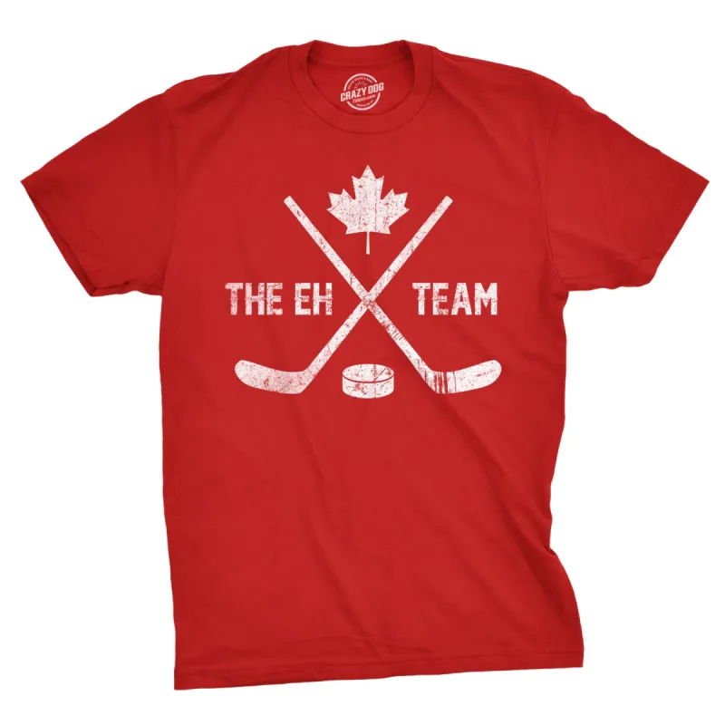 On The Eh Team Men's T Shirt sold by Crazy Dog T-Shirts
