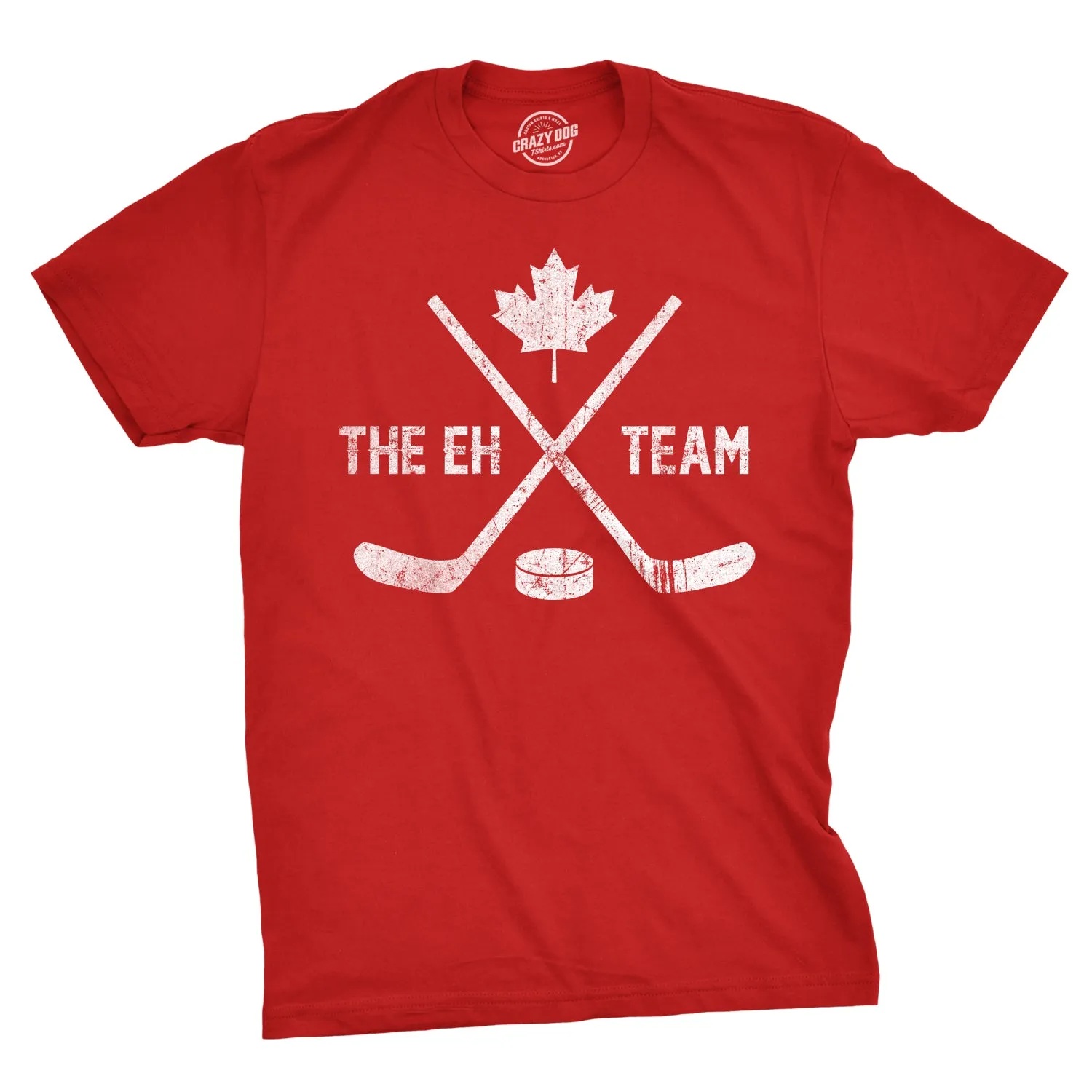 On The Eh Team Men's T Shirt sold by Crazy Dog T-Shirts
