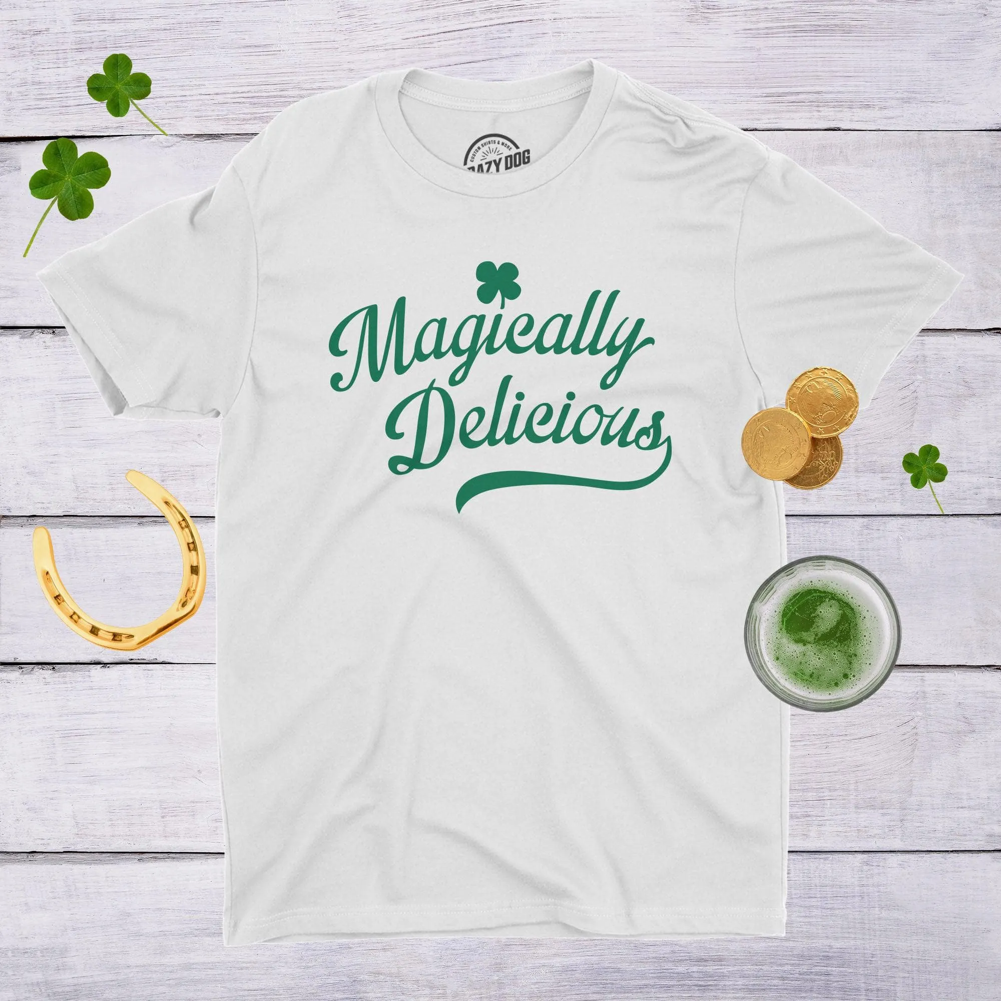 Magically Delicious Men's T Shirt sold by Crazy Dog T-Shirts product image thumbnail 3