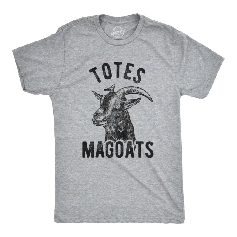 Totes McGoats Men's T Shirt sold by Crazy Dog T-Shirts