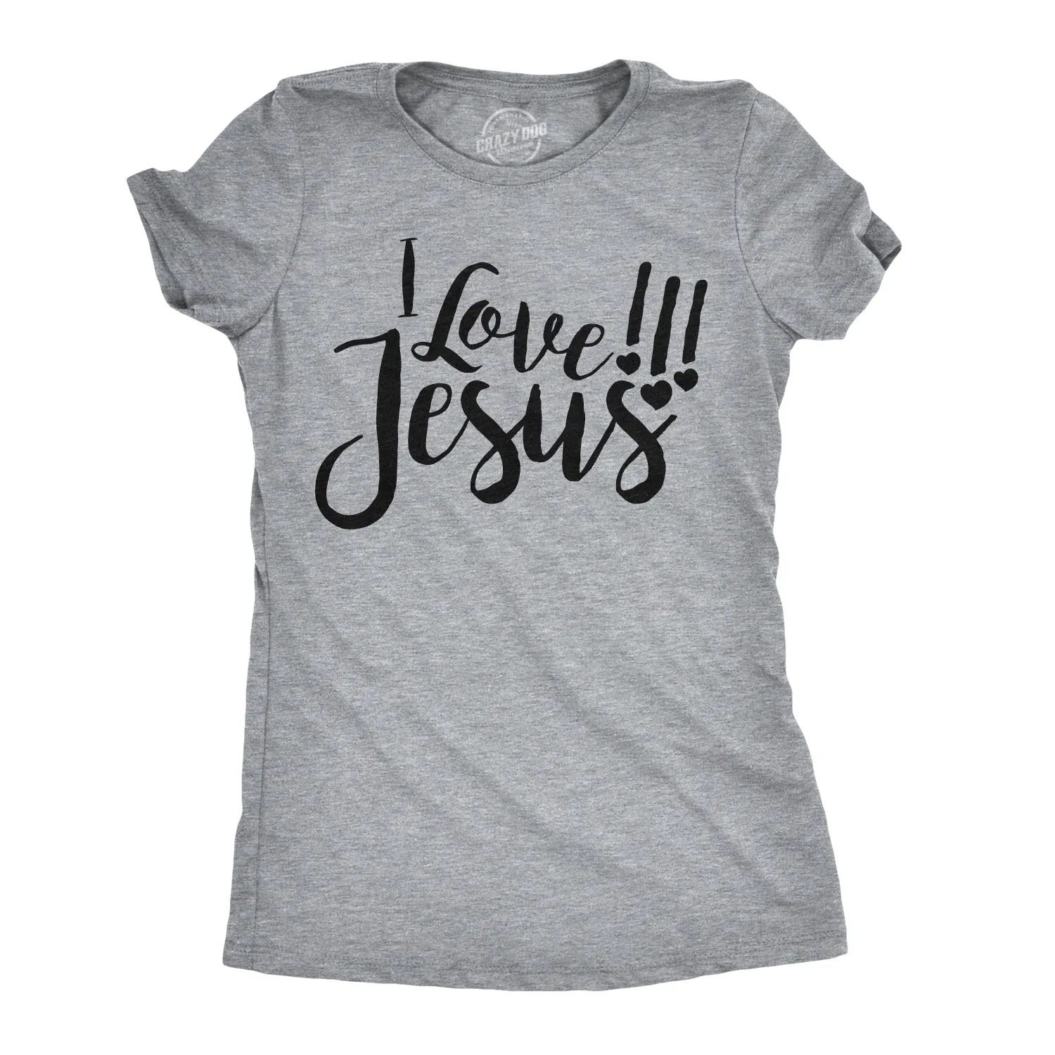 I Love Jesus Women's T Shirt sold by Crazy Dog T-Shirts