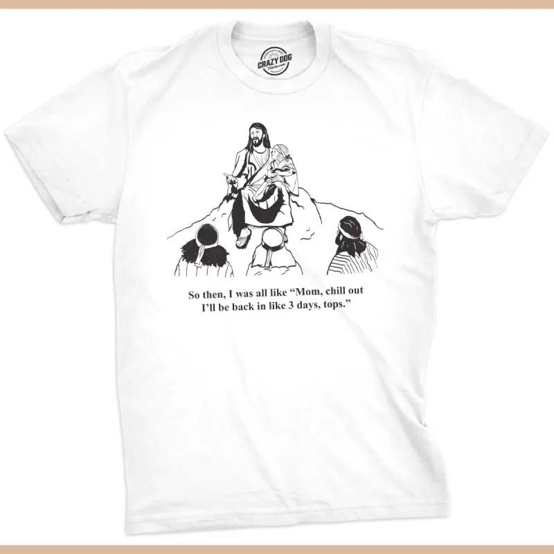 Story Time With Jesus Men's T Shirt sold by Crazy Dog T-Shirts