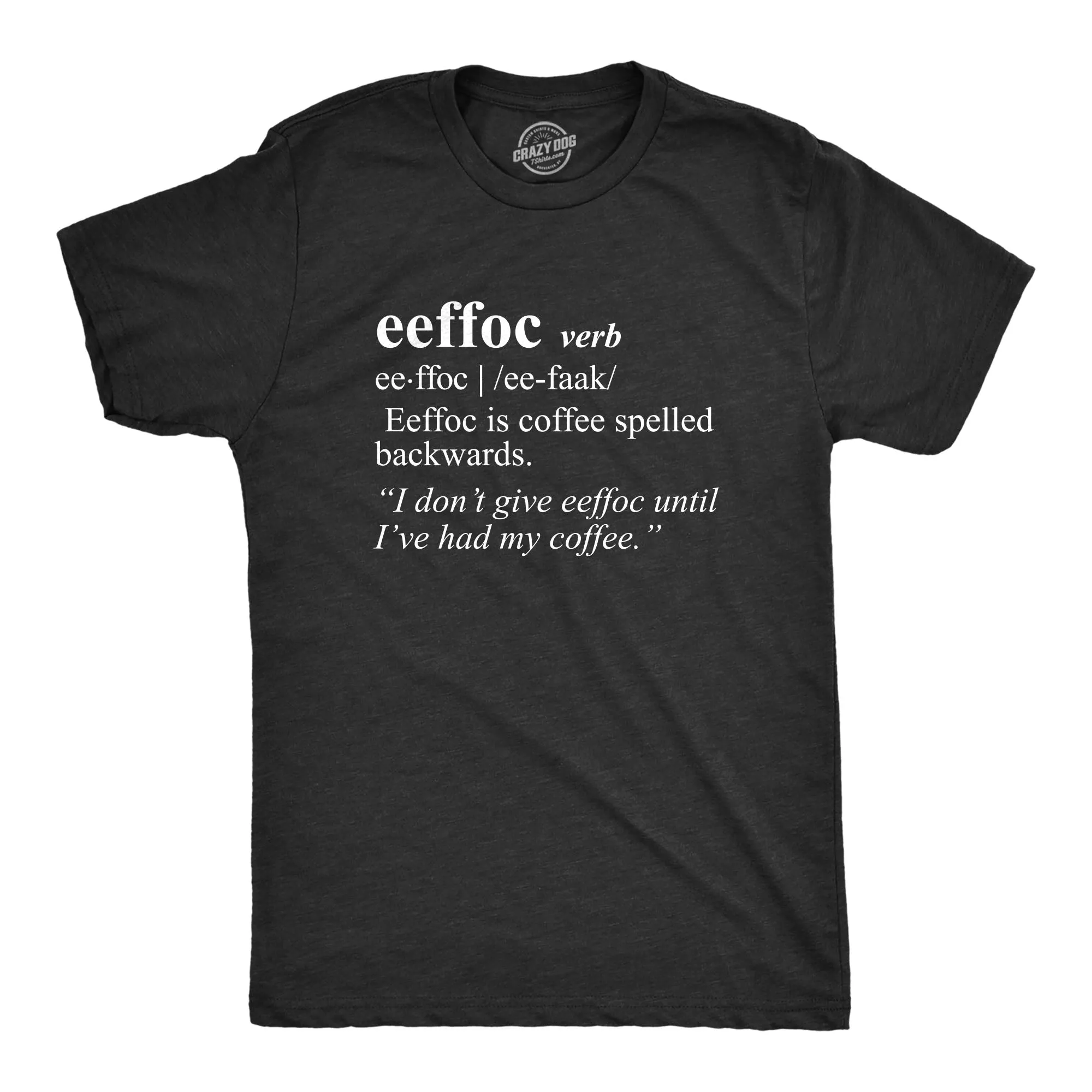 Eeffoc Men's T Shirt sold by Crazy Dog T-Shirts