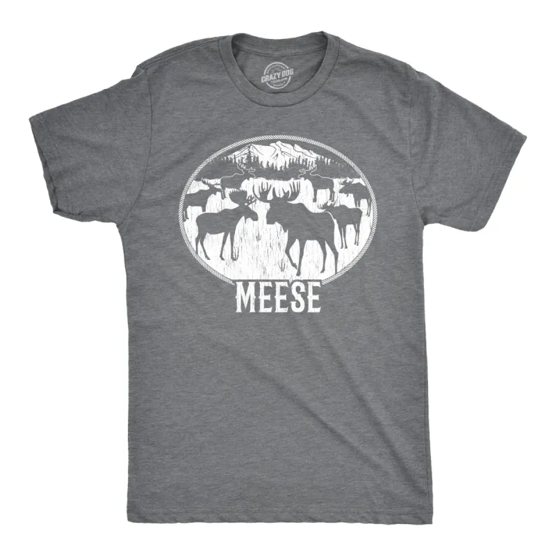 Meese Men's T Shirt sold by Crazy Dog T-Shirts