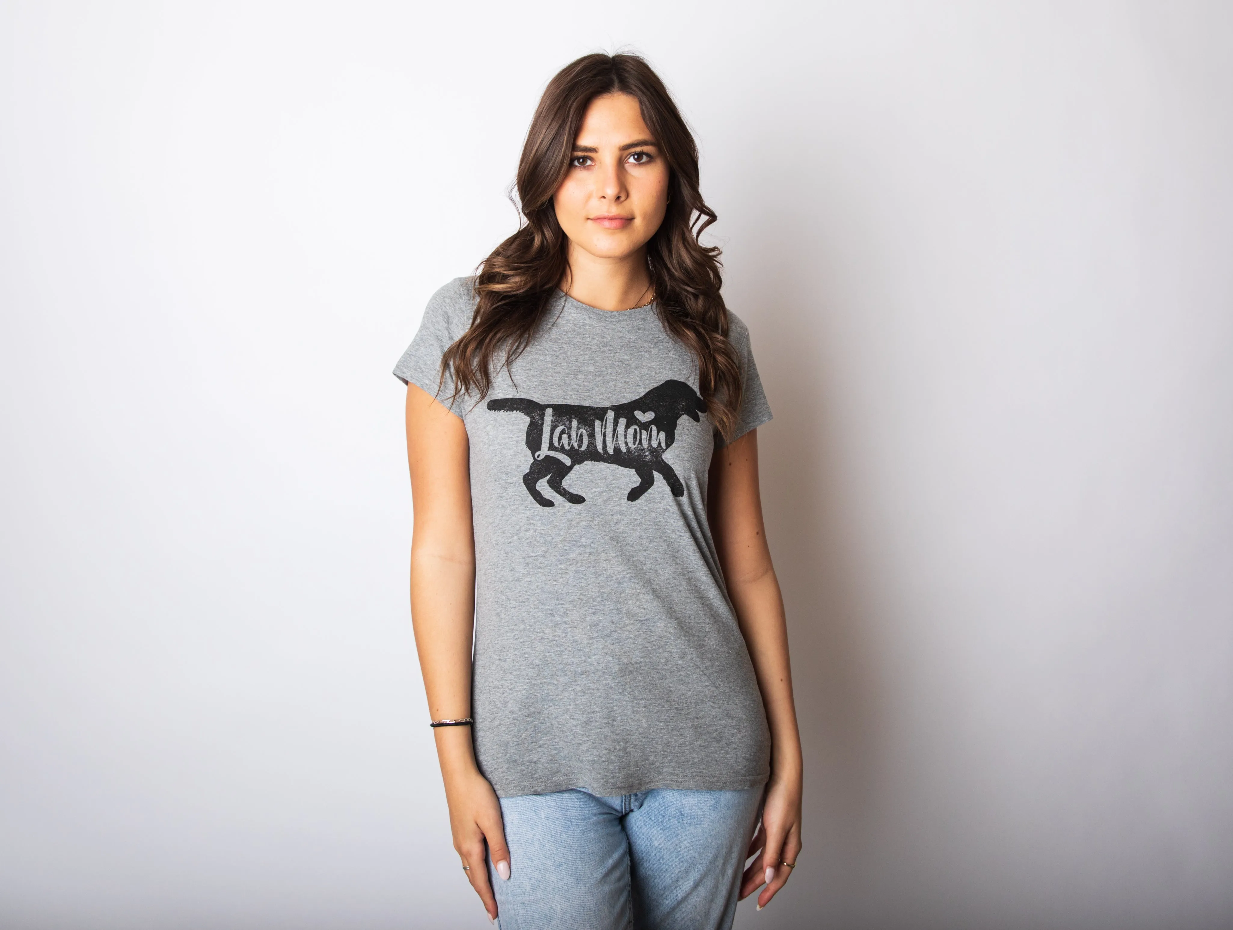Lab Mom Women's T Shirt sold by Crazy Dog T-Shirts product image thumbnail 2