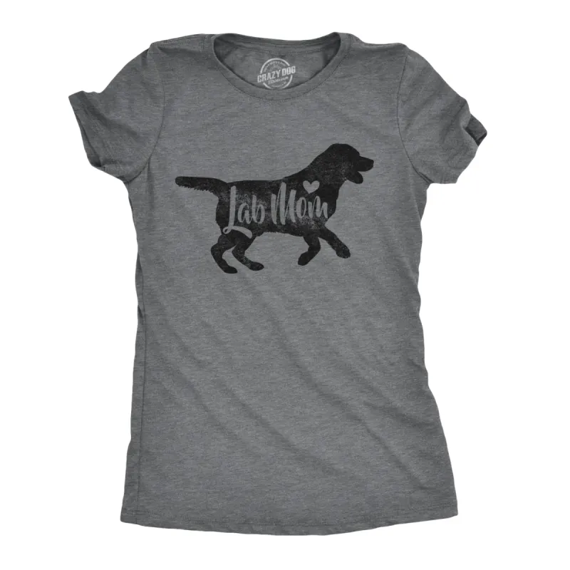 Lab Mom Women's T Shirt sold by Crazy Dog T-Shirts