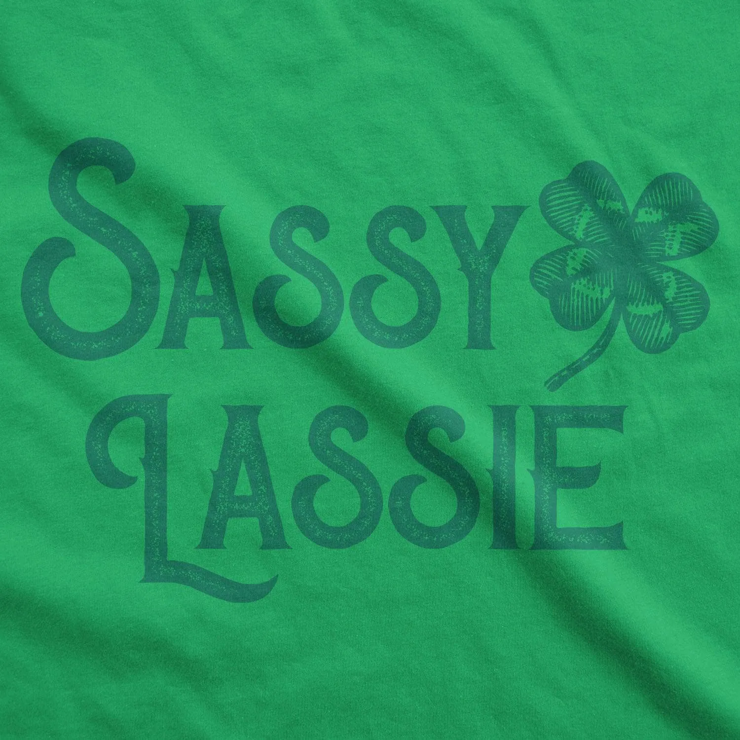 Sassy Lassie Women's T Shirt sold by Crazy Dog T-Shirts product image thumbnail 2