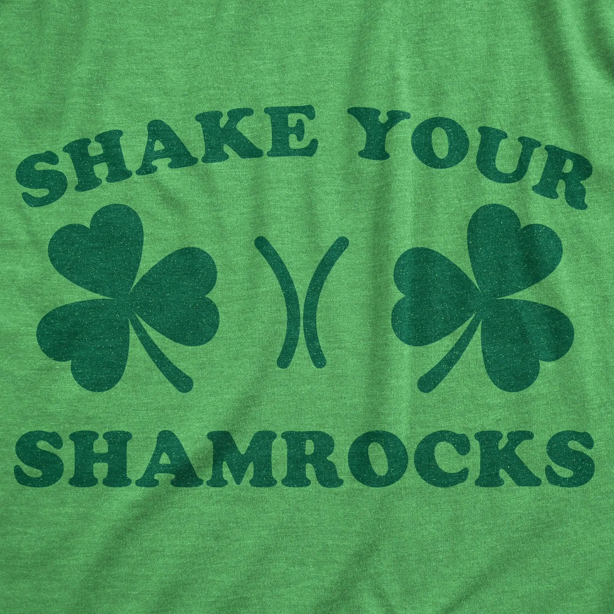 Shake Your Shamrocks Women's T Shirt sold by Crazy Dog T-Shirts product image thumbnail 2