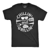 Chillin' And Grillin' Men's T Shirt sold by Crazy Dog T-Shirts