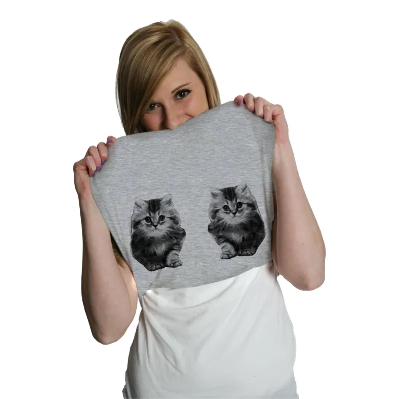 Ask Me About My Kitties Women's T Shirt sold by Crazy Dog T-Shirts