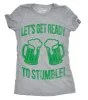 Lets Get Ready To Stumble Women's T Shirt sold by Crazy Dog T-Shirts