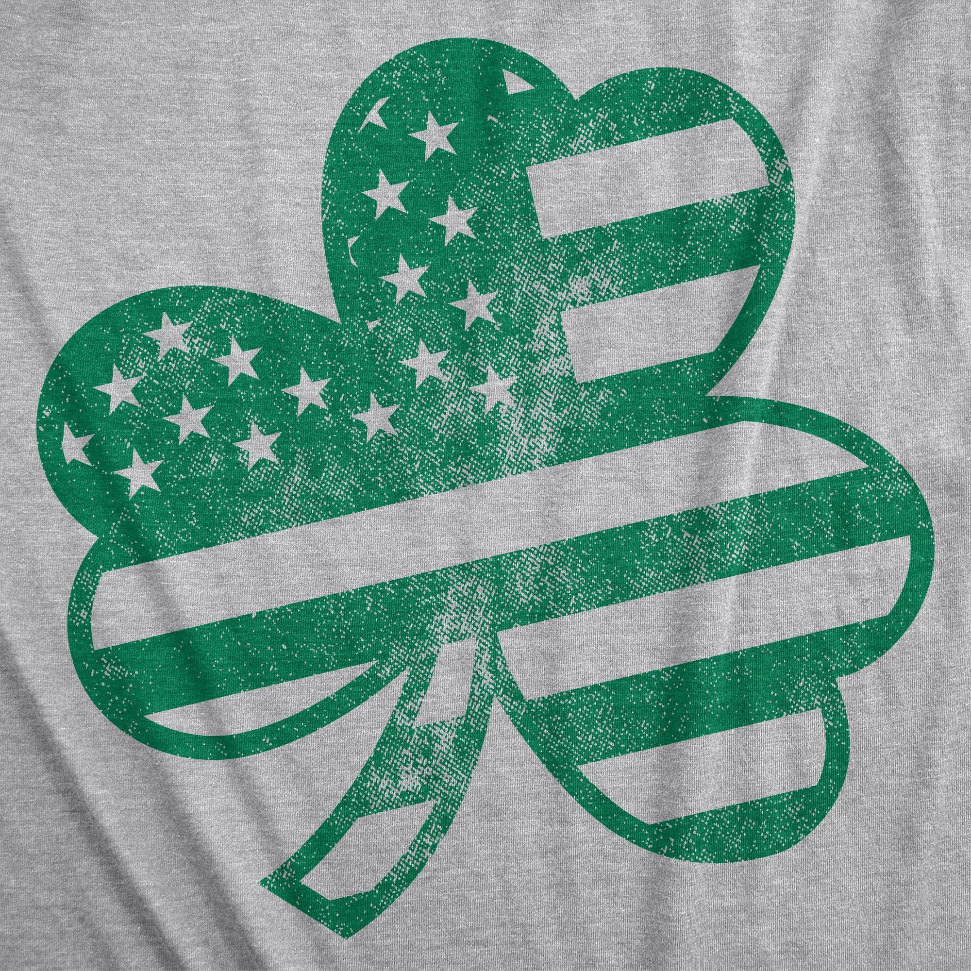 American Shamrock Men's T Shirt sold by Crazy Dog T-Shirts product image thumbnail 2