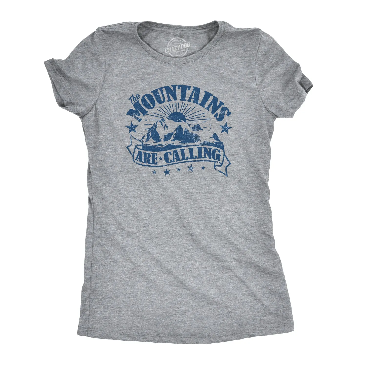 The Mountains Are Calling Women's T Shirt sold by Crazy Dog T-Shirts