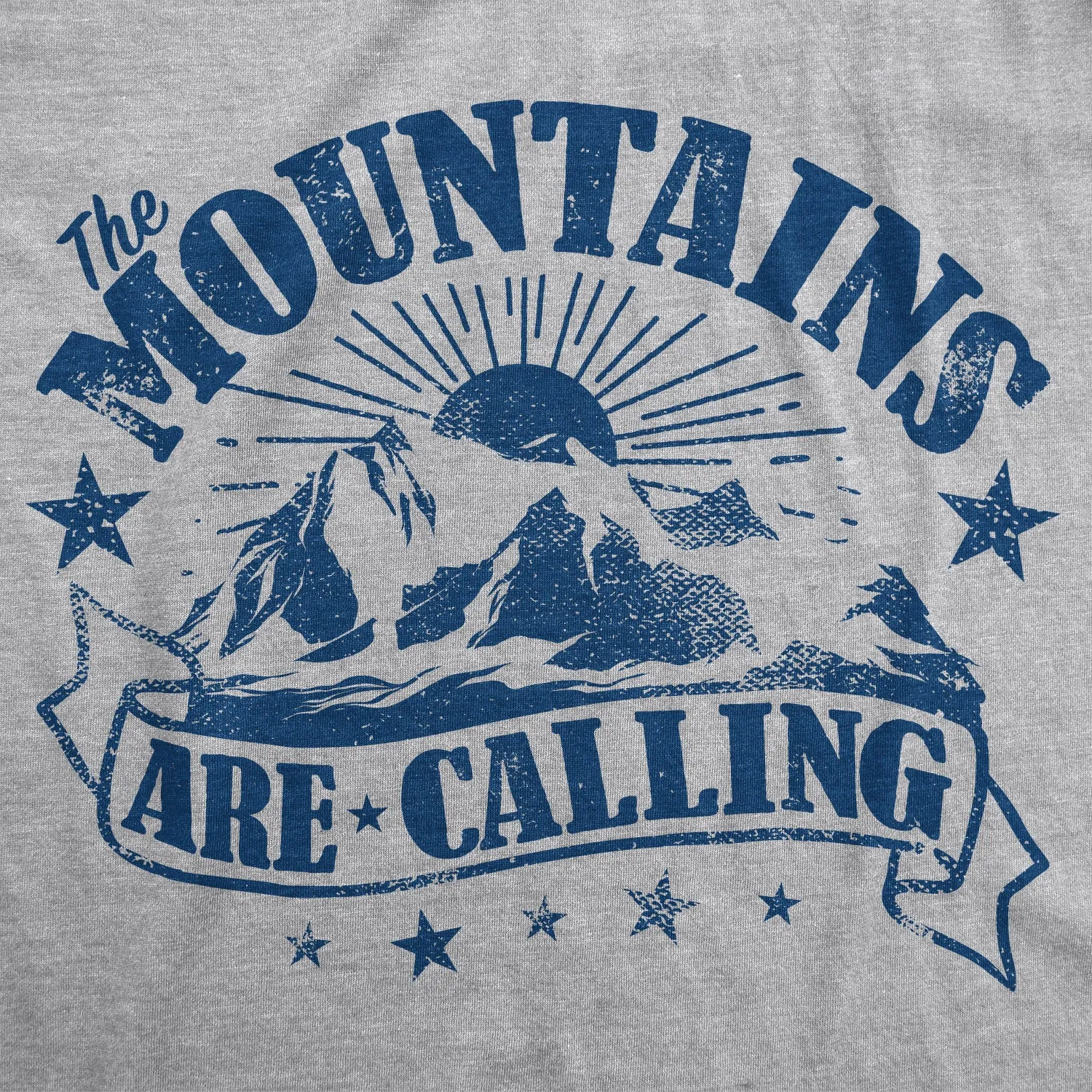 The Mountains Are Calling Women's T Shirt sold by Crazy Dog T-Shirts product image thumbnail 2