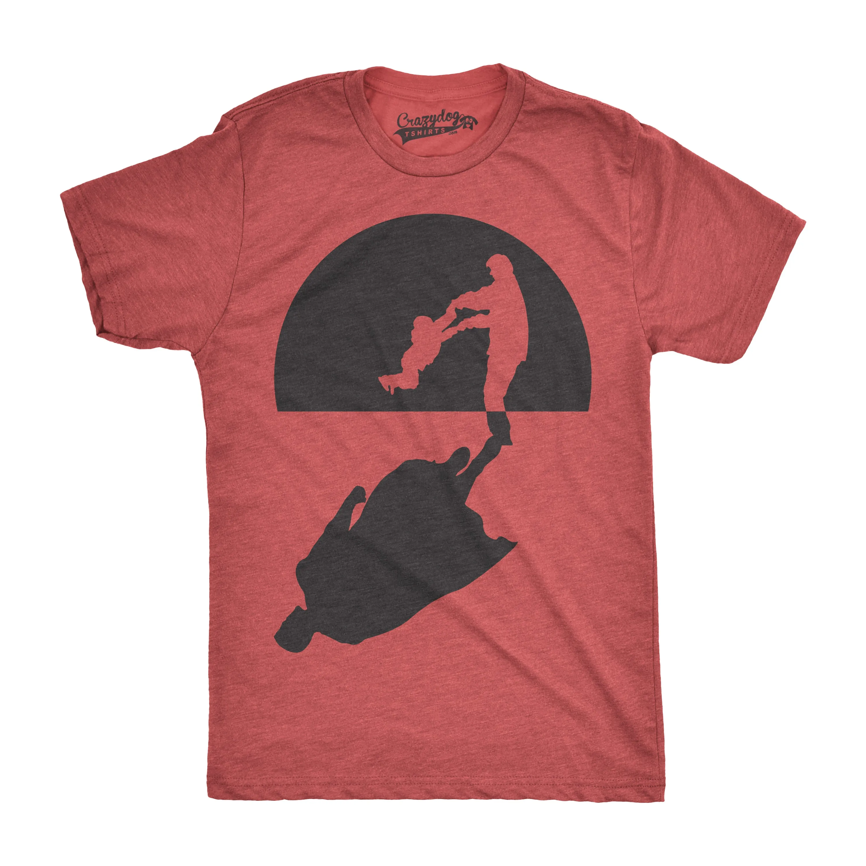 Super Dad Shadow Men's T Shirt sold by Crazy Dog T-Shirts product image thumbnail 3