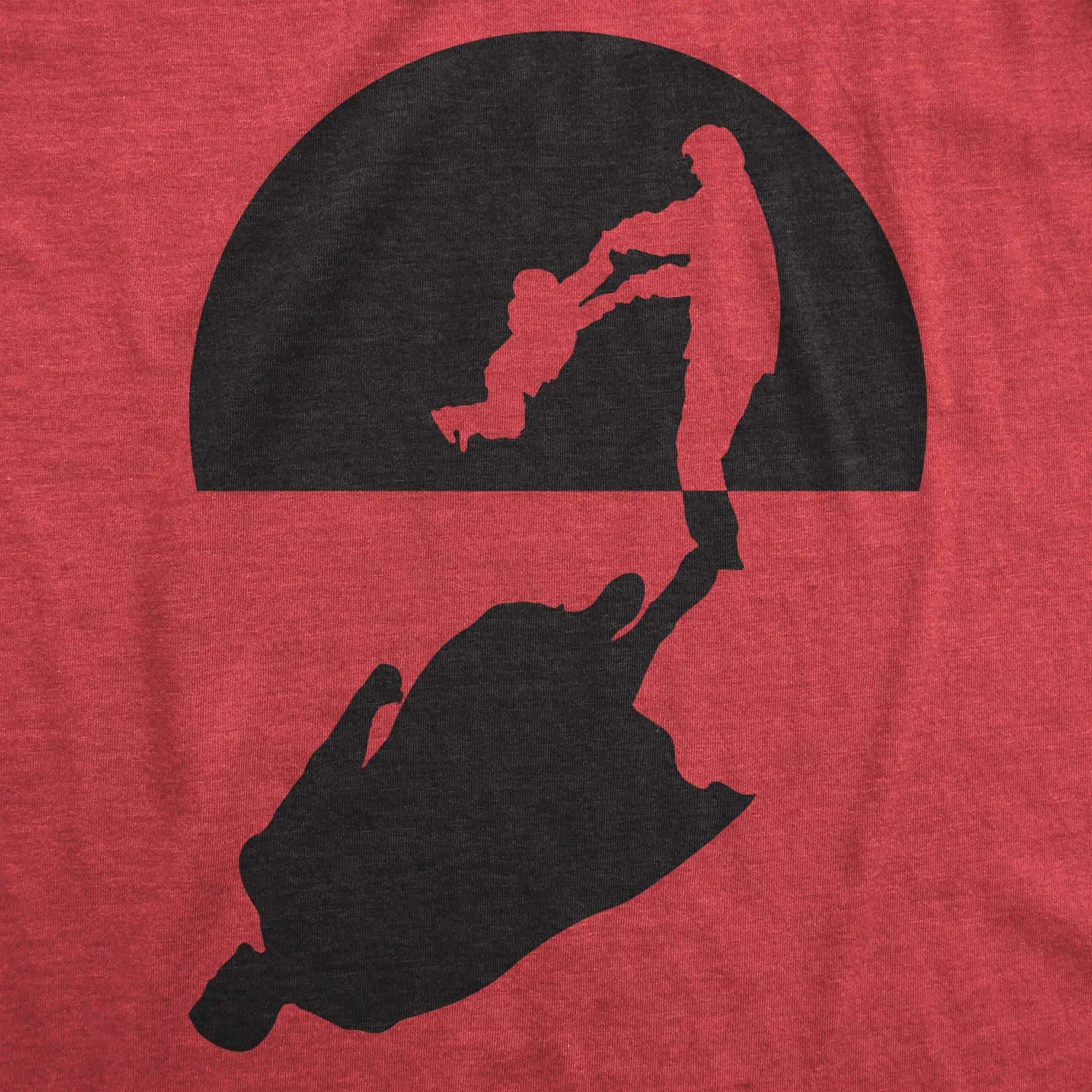 Super Dad Shadow Men's T Shirt sold by Crazy Dog T-Shirts product image thumbnail 2