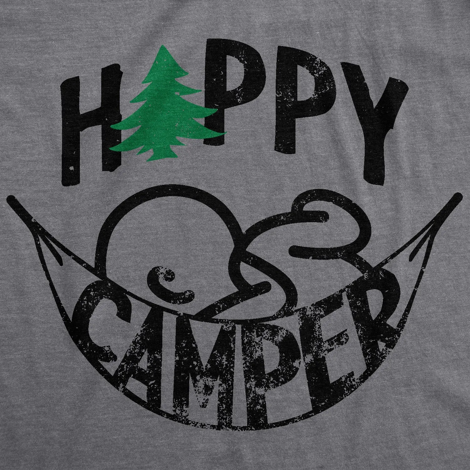 Happy Camper Maternity T Shirt sold by Crazy Dog T-Shirts product image thumbnail 3