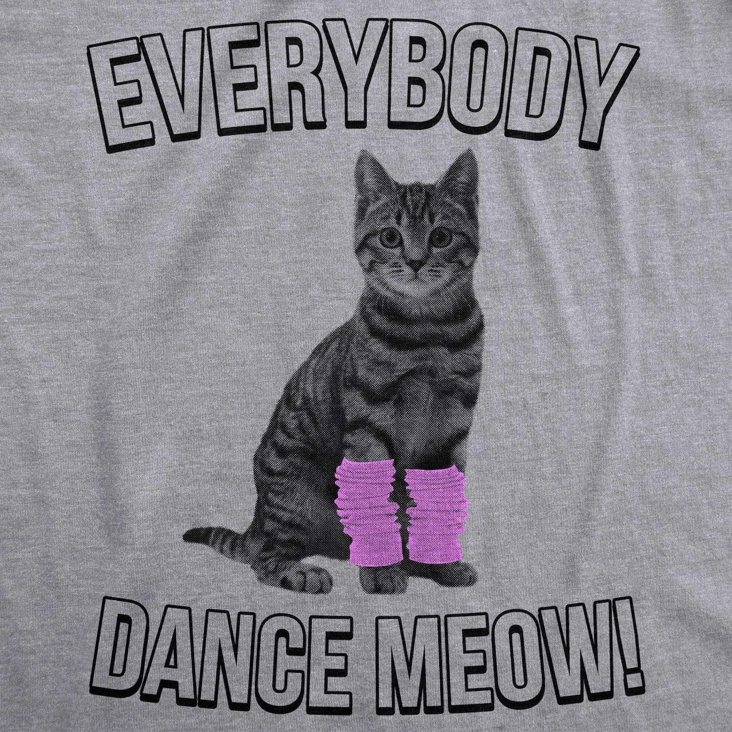 Everybody Dance Meow Women's T Shirt sold by Crazy Dog T-Shirts product image thumbnail 2