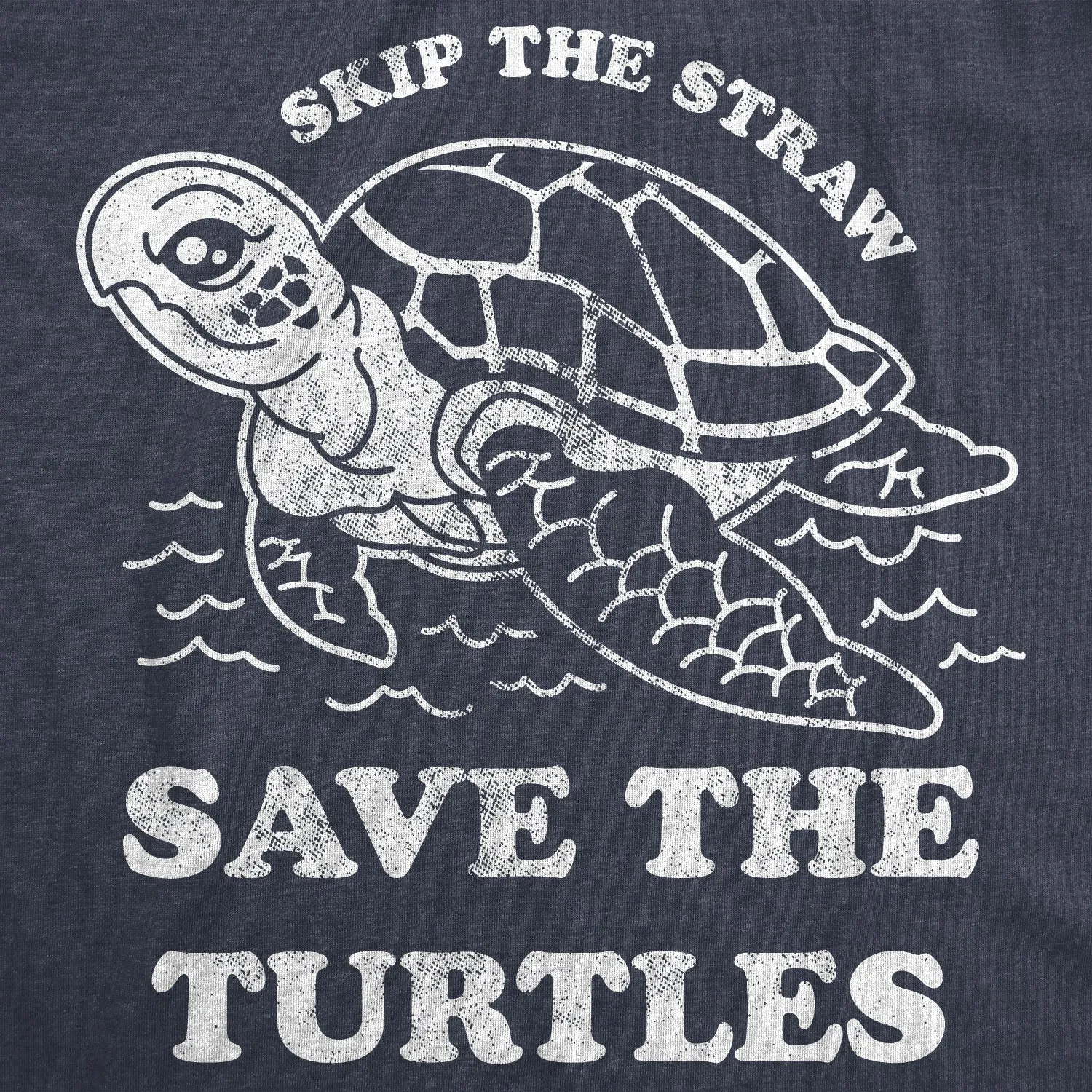 Save The Turtles Men's T Shirt sold by Crazy Dog T-Shirts product image thumbnail 2