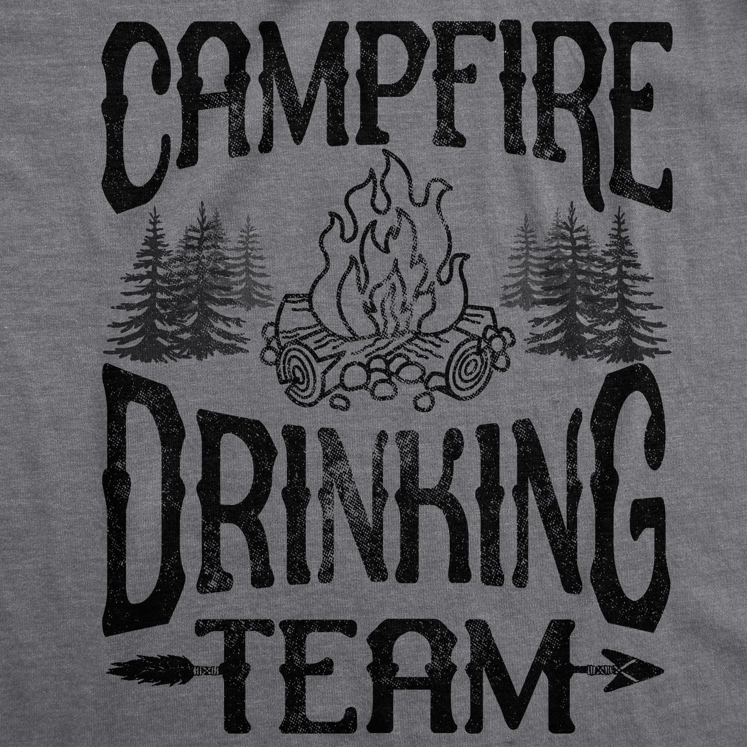 Campfire Drinking Team Men's T Shirt sold by Crazy Dog T-Shirts product image thumbnail 2